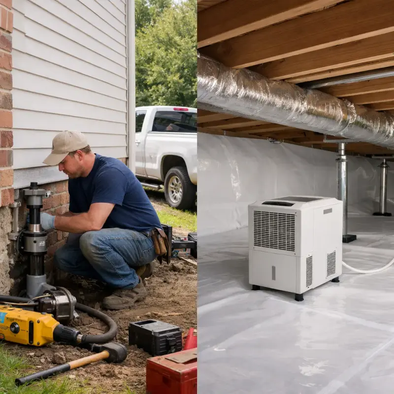 Crawl Space Encapsulation Frisco