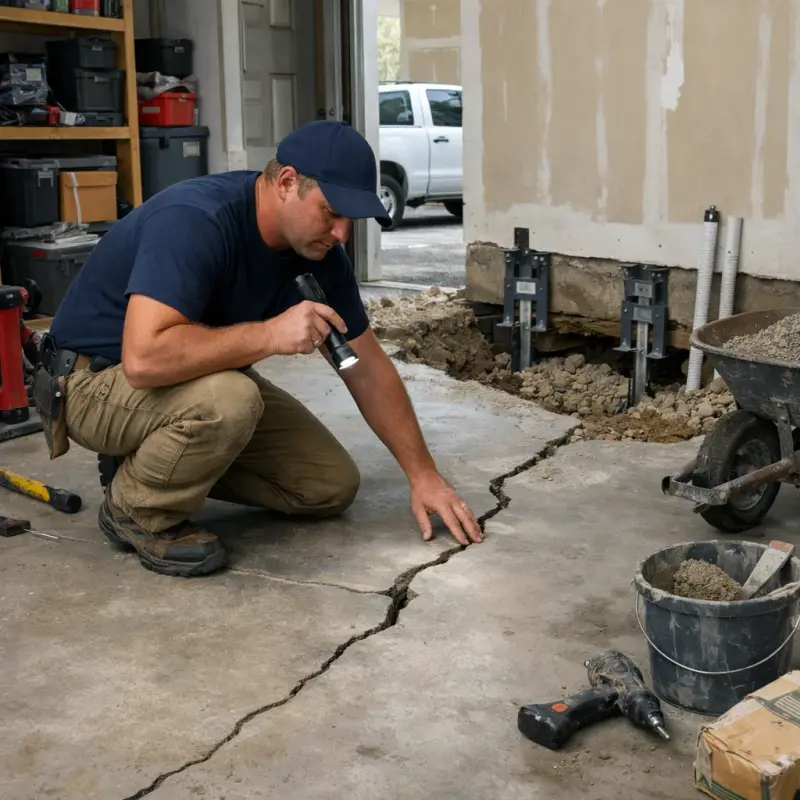 Foundation Settling Repair Frisco
