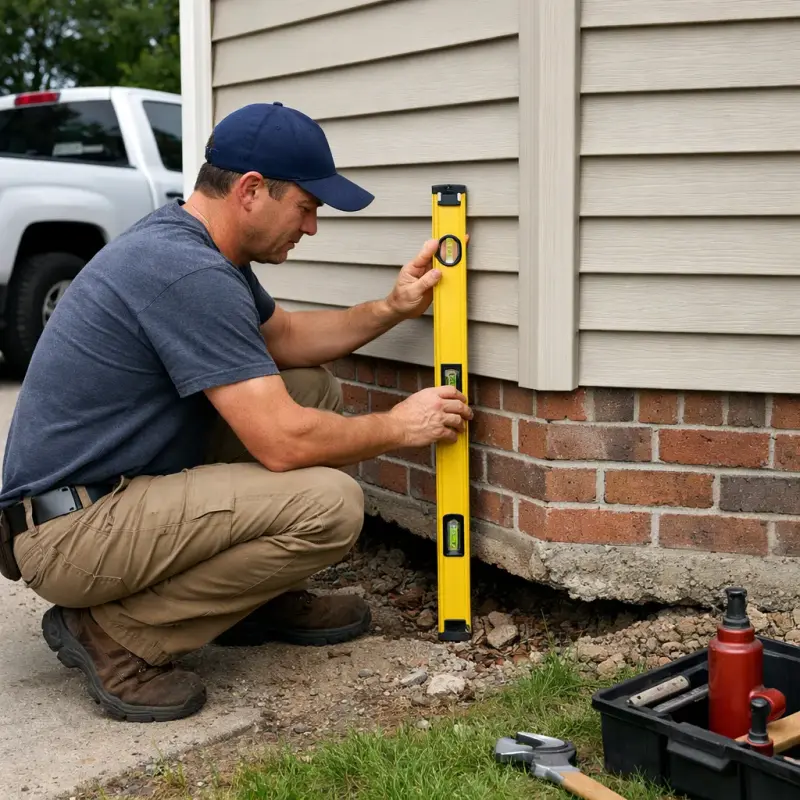 Foundation Settling Repair Frisco